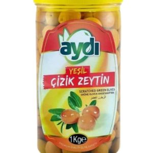 Aydı Yeşil Çizik Zeytin 1kg