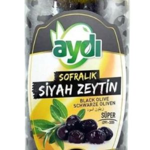 Aydı Gemlik Siyah Zeytin Süper Boy Sofralık - 1 Kg