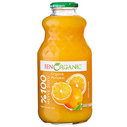 Ben Organic Portakal - 946 mL