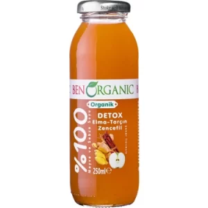 Ben Organic - Elma Tarçın Zencefil Detox - 250 mL