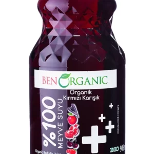 Ben Organic Kırmızı Karışık-Siyah Havuç-Nar-Vişne-Çilek 946 mL