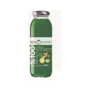 Ben Organic - Organik Yeşil Sebze Suyu - 250 mL