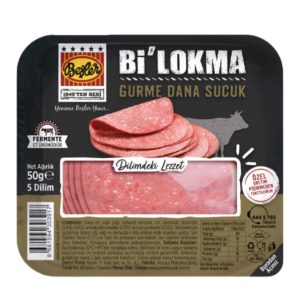 Beşler Sucuk Bi' Lokma Gurme Dana Sucuk - 50 g (5 Dilim)